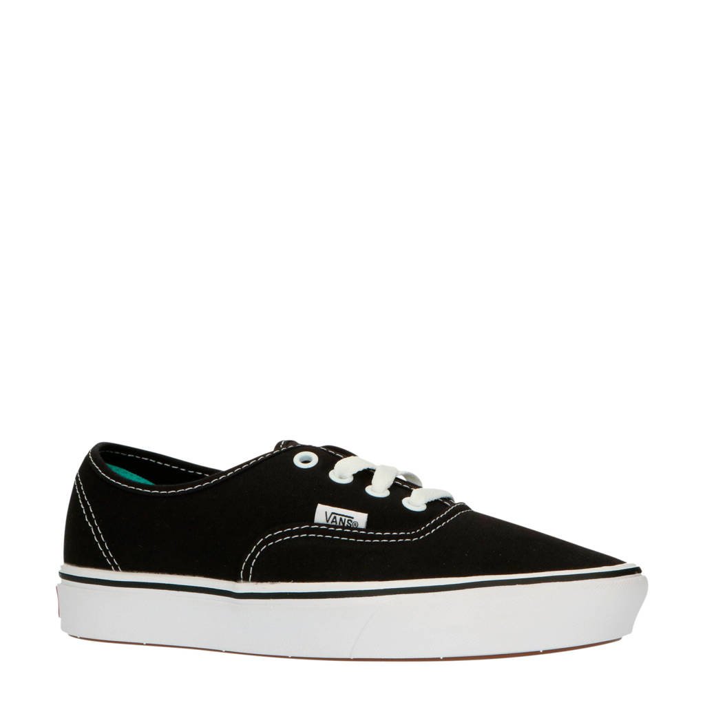 VANS ComfyCush Authentic  sneakers zwart/wit, Zwart/wit