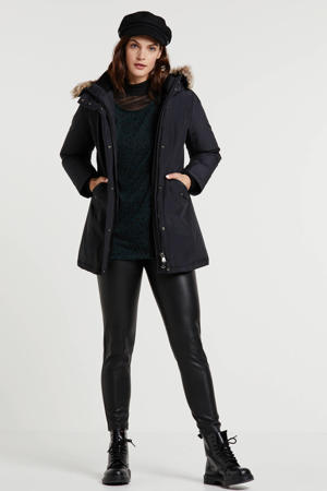 parka zwart