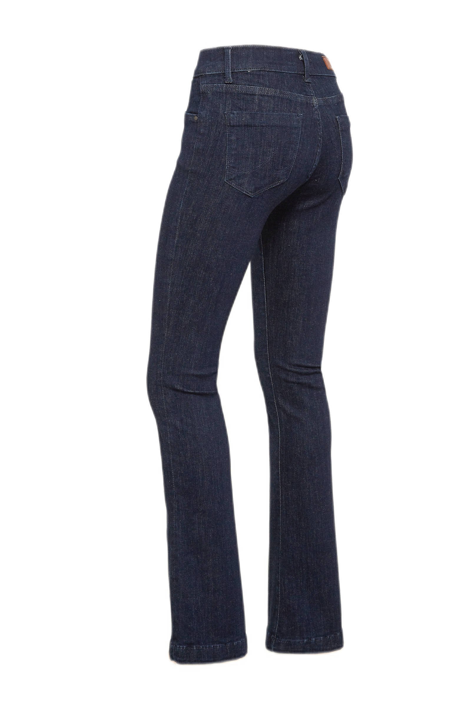 LTB High Waist Flared Jeans Fallon Donkerblauw | Wehkamp