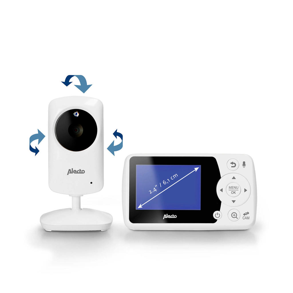 Alecto DVM200M Babyfoon met camera en 4.3 kleurenscherm Alecto DVM200M Babyfoon met camera en 4.3 kleurenscherm