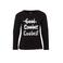 Babystyling longsleeve zwart/wit