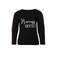 Babystyling longsleeve zwart/wit