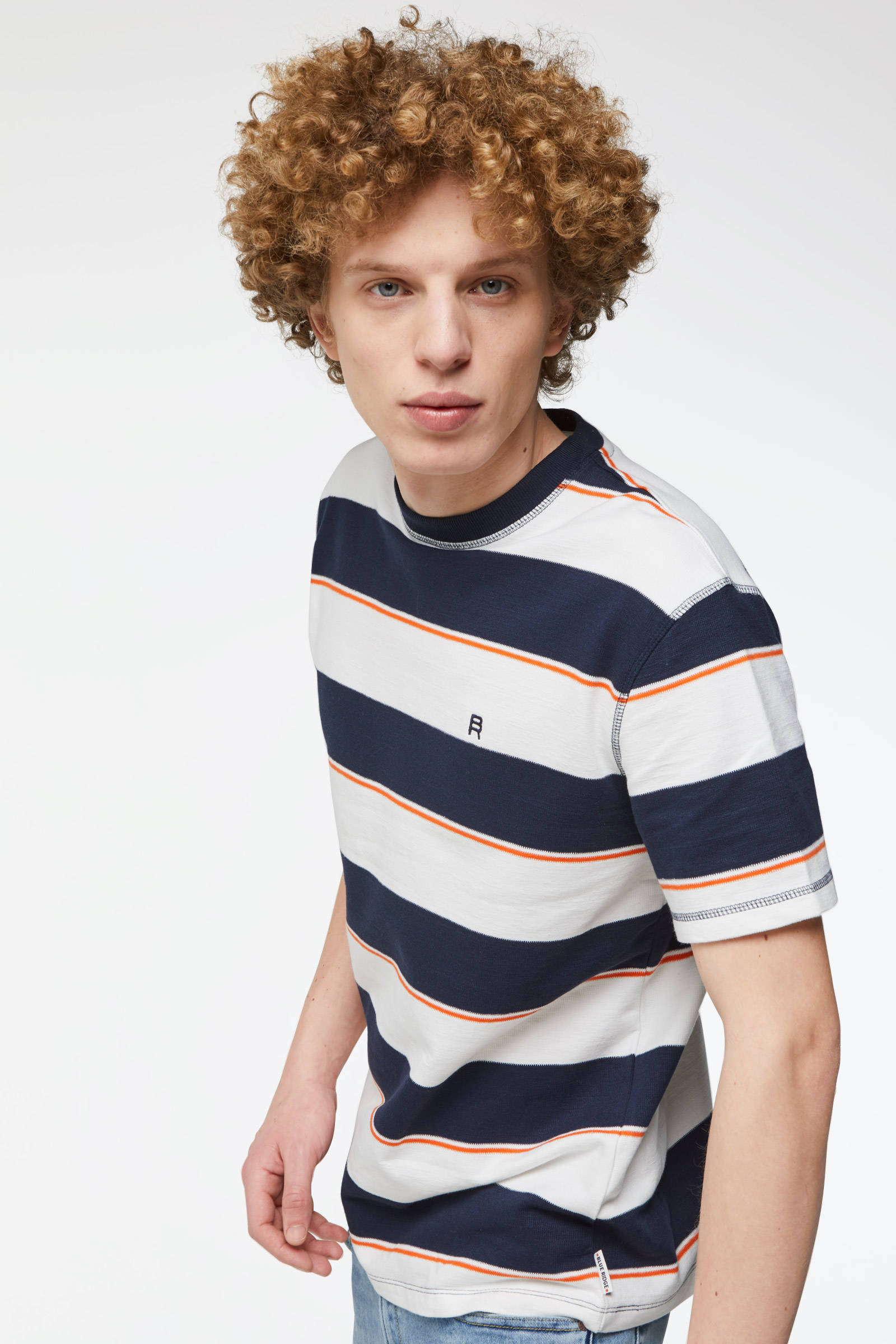WE Fashion Blue Ridge T shirt met jacquard royal navy | wehkamp WE Fashion Blue Ridge sweater royal navy | wehkamp