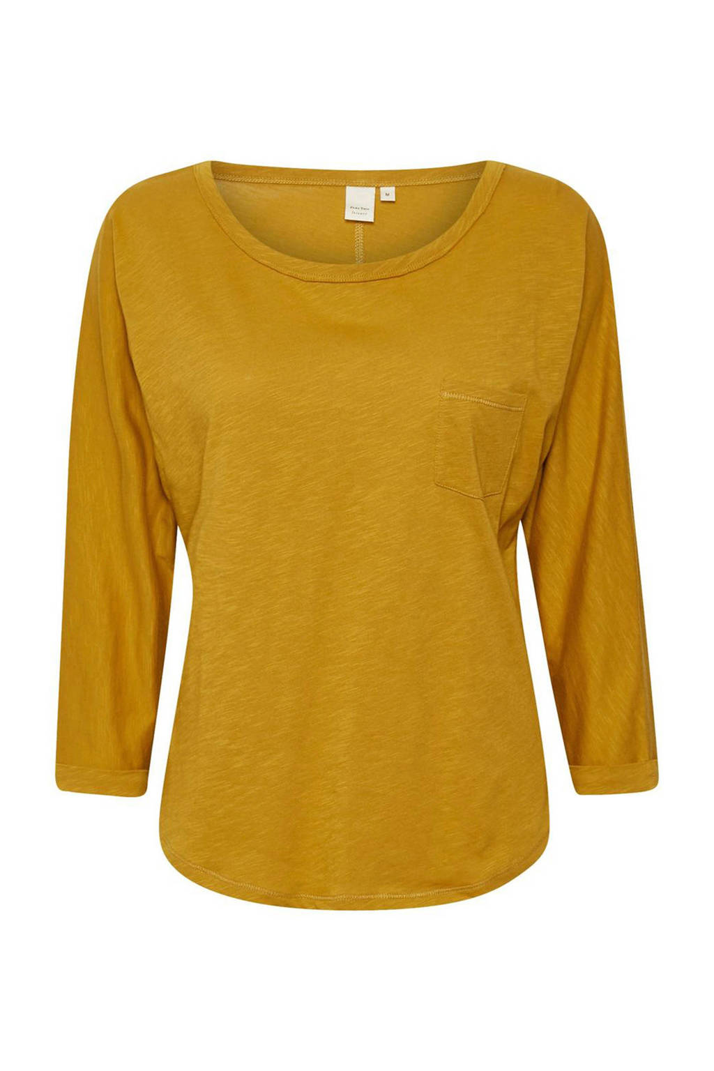 Part Two T-shirt Birte okergeel, Okergeel