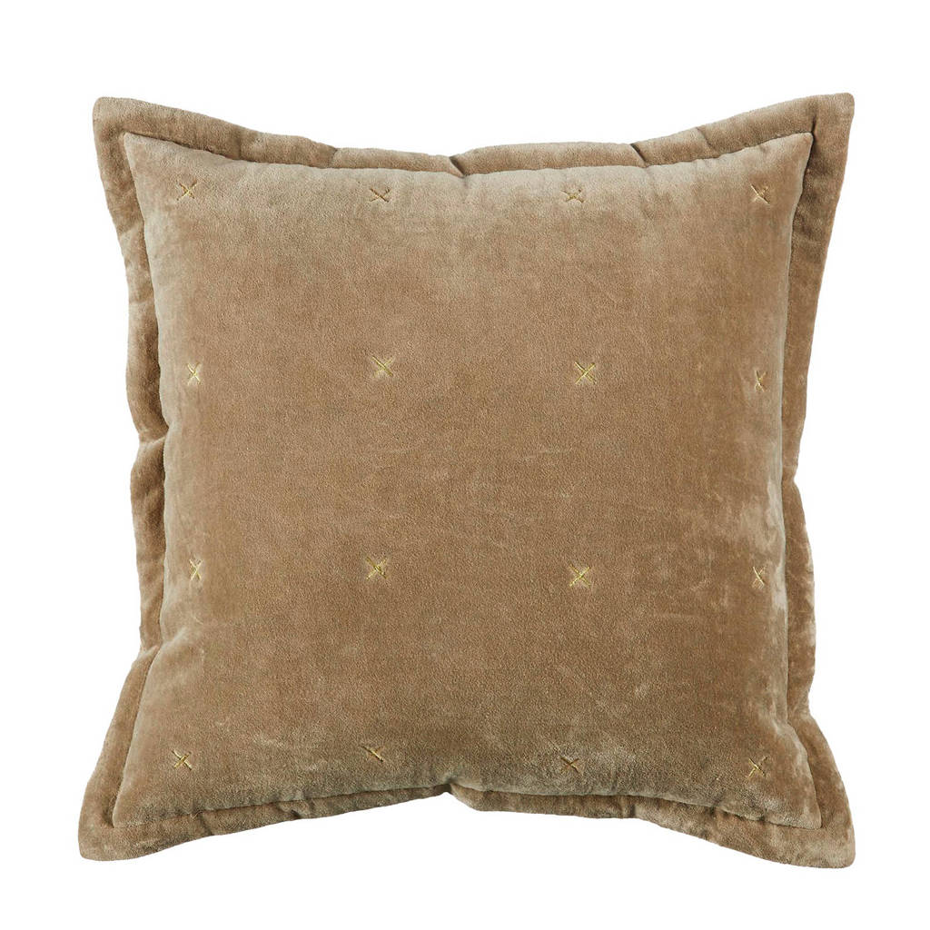 vtwonen sierkussen Spots (45x45 cm), Goud