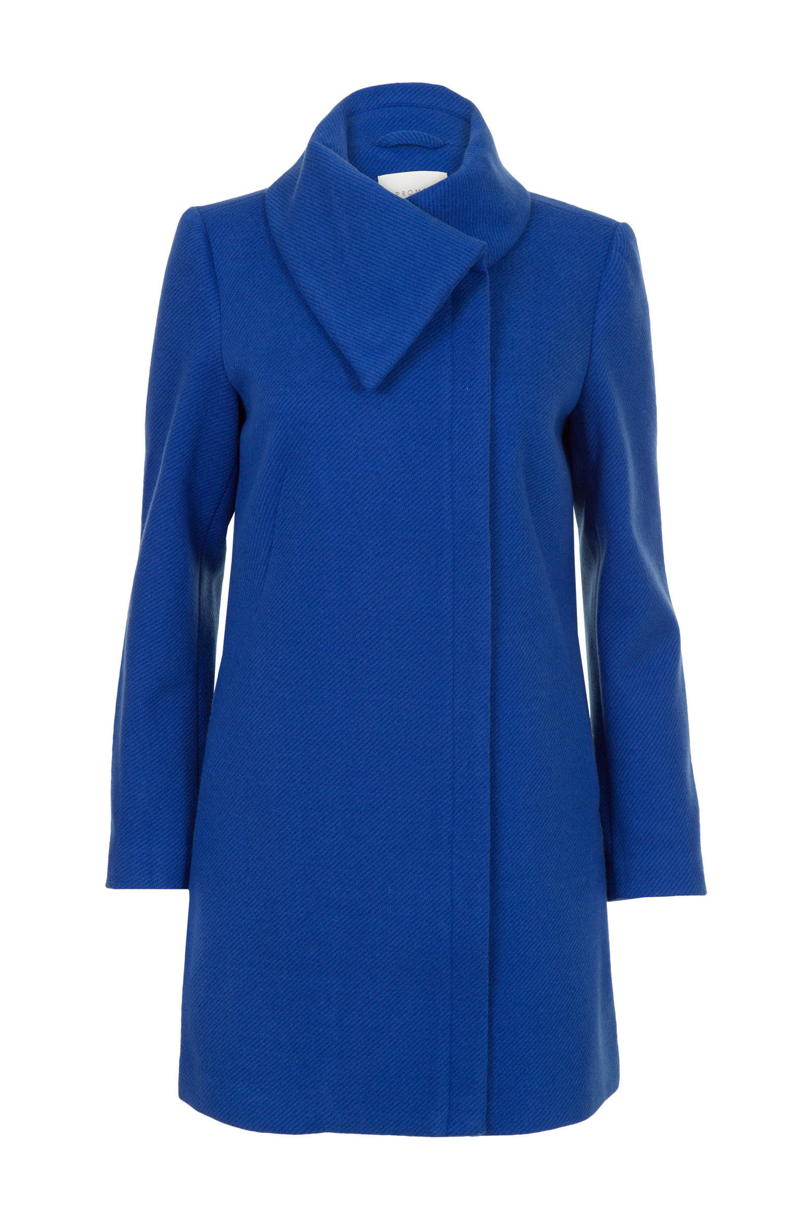 coat Chibau met wol blauw coat Chibau met wol blauw