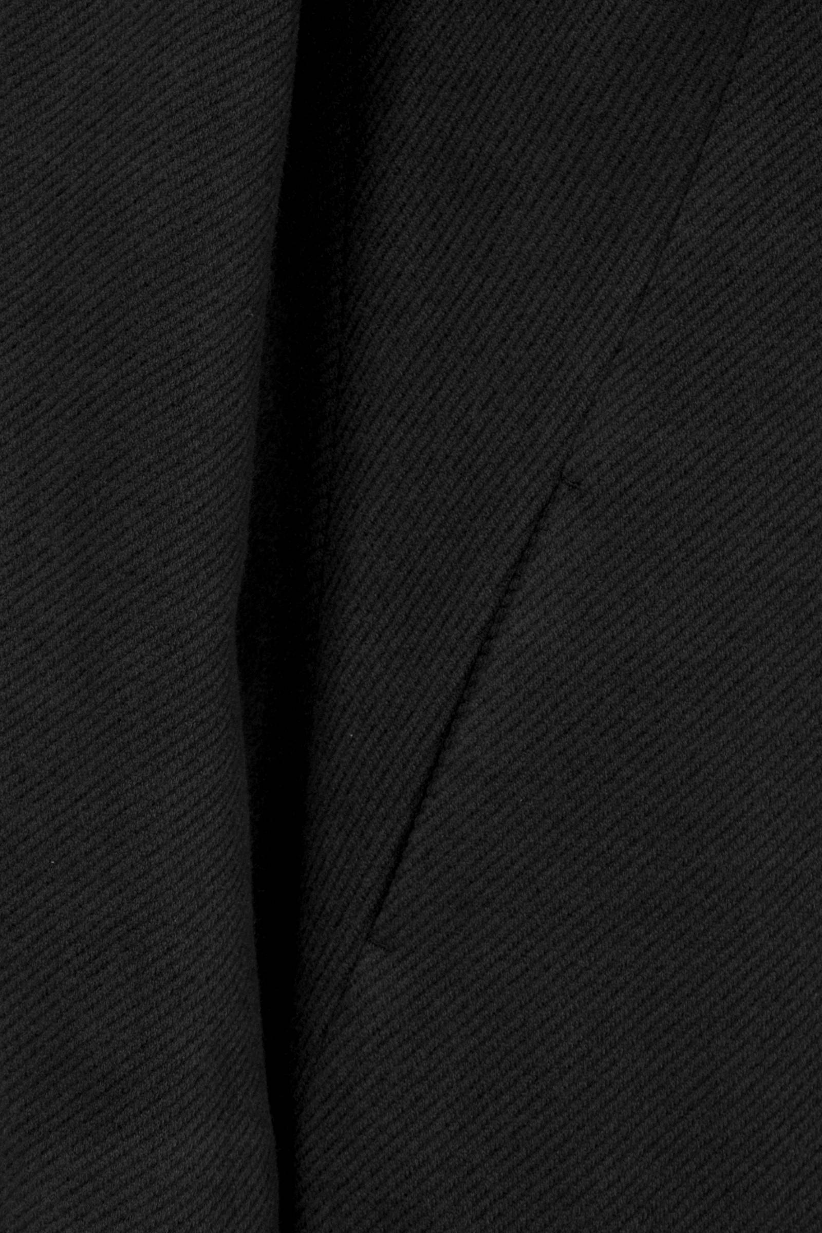 coat Chibau met wol zwart coat Chibau met wol zwart