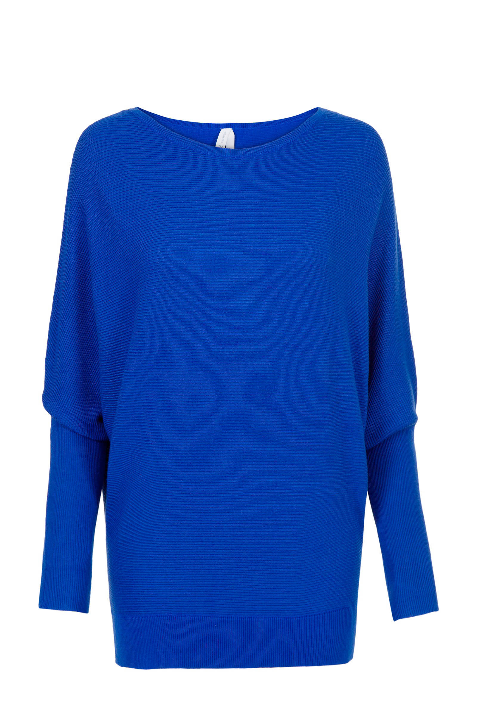 Miss Etam Lang ribgebreide trui blauw | wehkamp Miss Etam Lang ribgebreide trui blauw | wehkamp