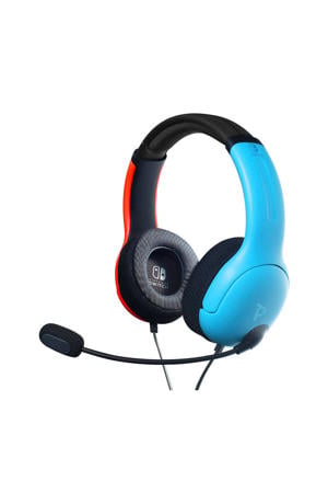  LVL40 Stereo gaming headset Nintendo Switch blauw/rood