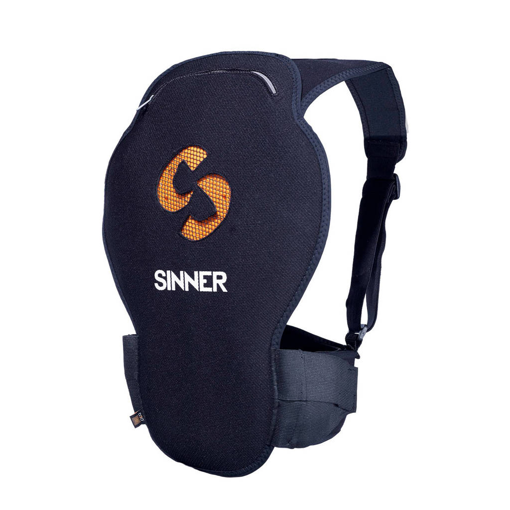 Sinner ski rugbeschermer, Zwart
