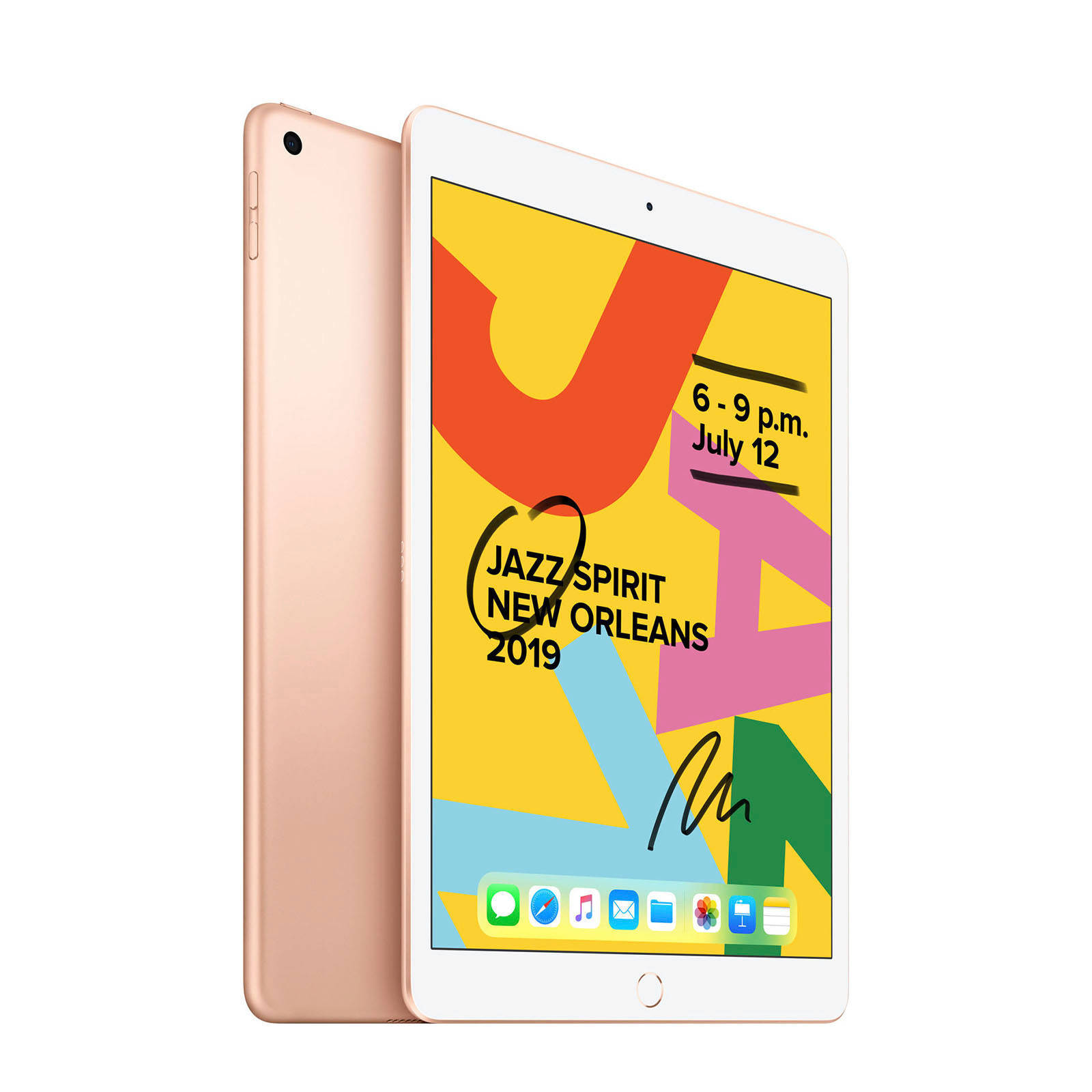 Apple iPad 2019 32GB Wifi Goud | wehkamp