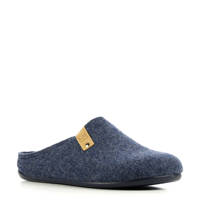 Blauwe heren CM Comfort pantoffels van textiel 