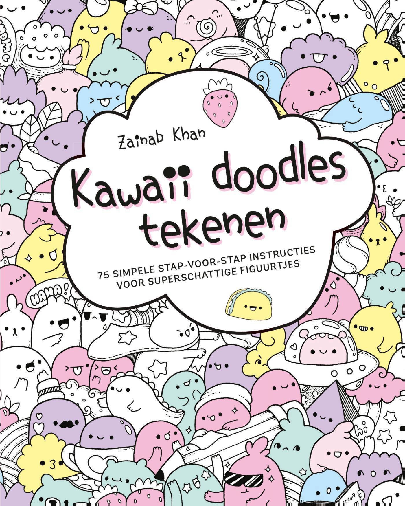 Zainab Khan Kawaii Doodles Tekenen Wehkamp