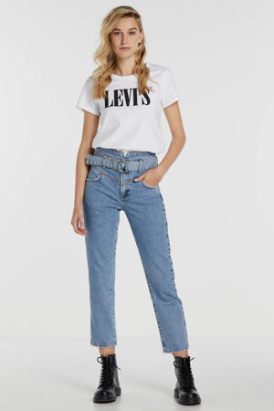high waist bootcut jeans The It Girl lichtblauw