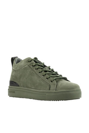 SK54 suède sneakers groen