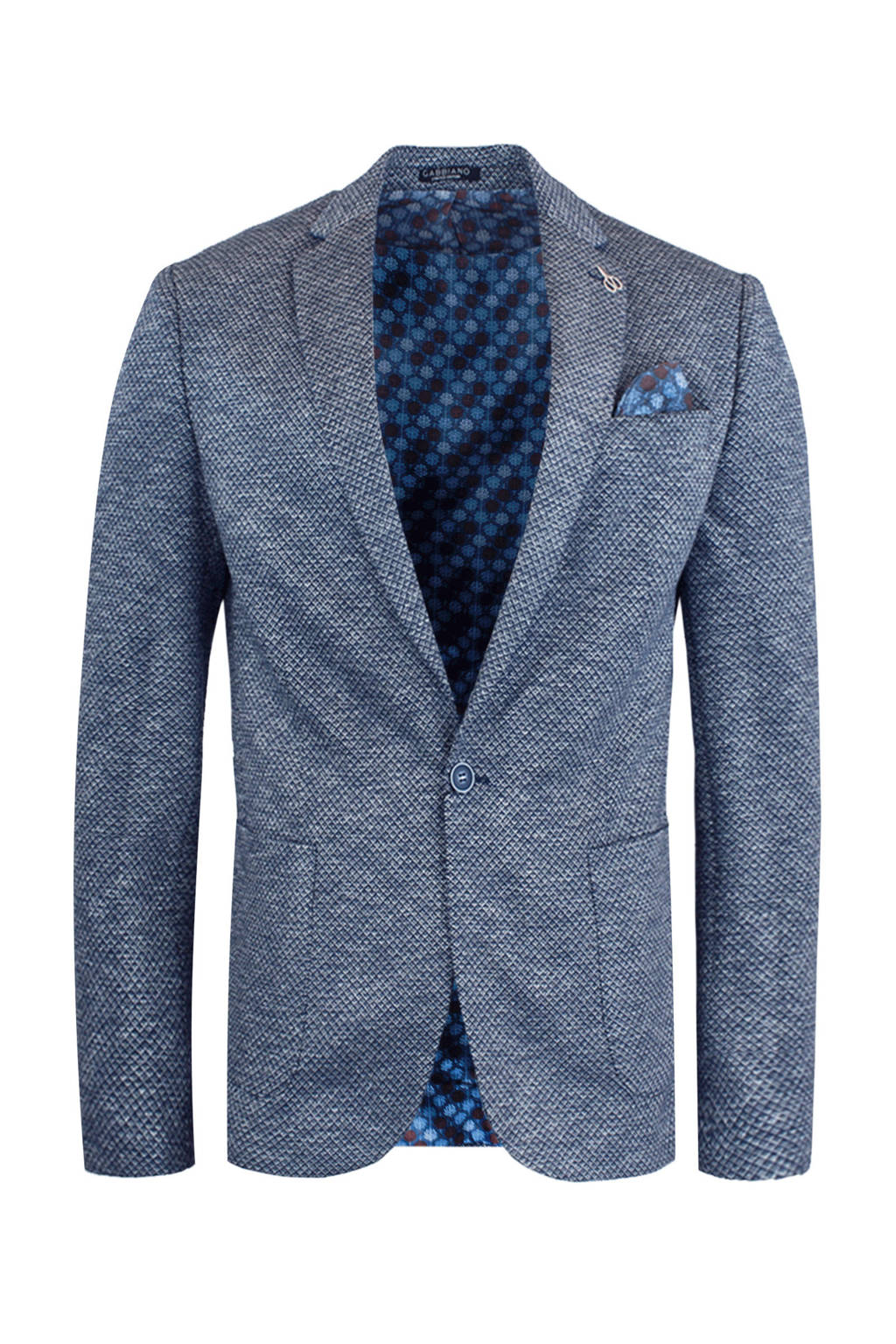 GABBIANO slim fit colbert blauw, Blauw