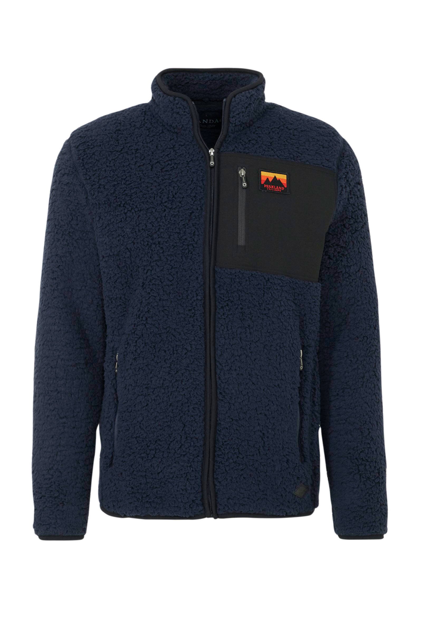 C&A Canda vest met logo donkerblauwzwart | wehkamp C&A Canda vest blauw | wehkamp