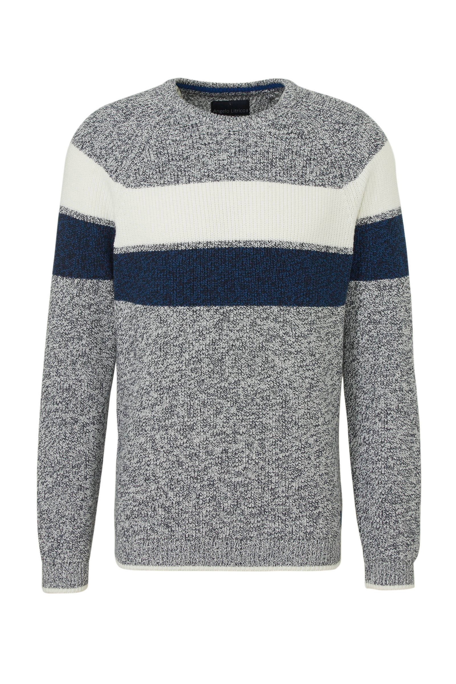 C&A Angelo Litrico trui blauw | wehkamp C&A Angelo Litrico trui marine | wehkamp