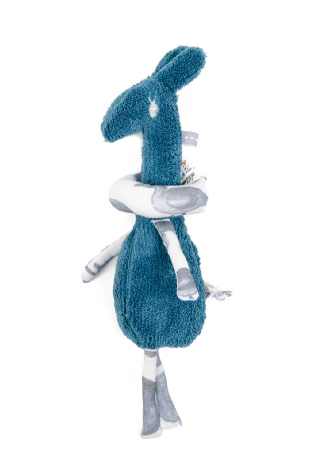Snoozebaby Gio Giraffe knuffel knuffel 15 cm, Storm Blue