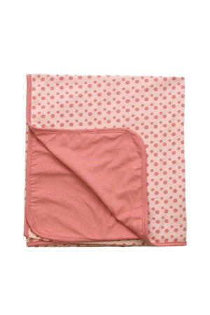 baby ledikantdeken zomer 100x150 cm dusty rose