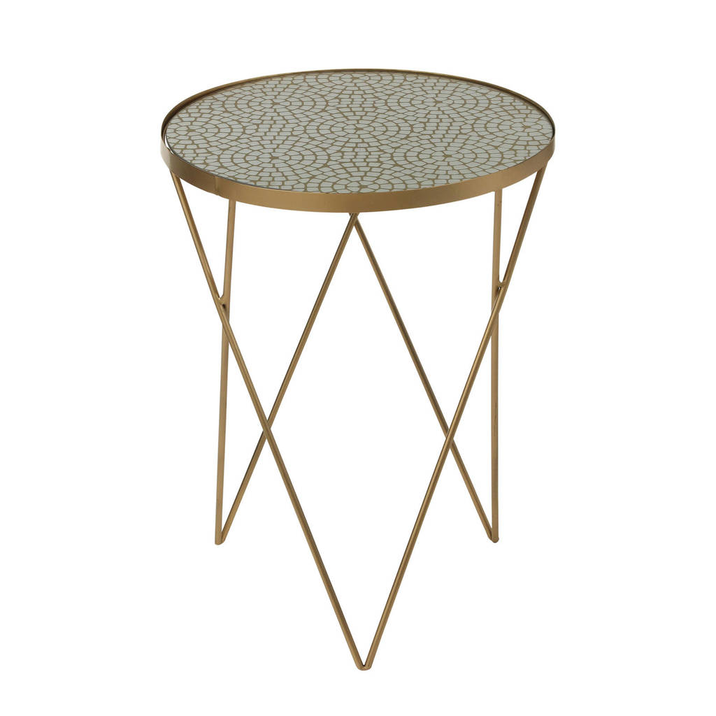Mica Decorations bijzettafel Malin, Goud