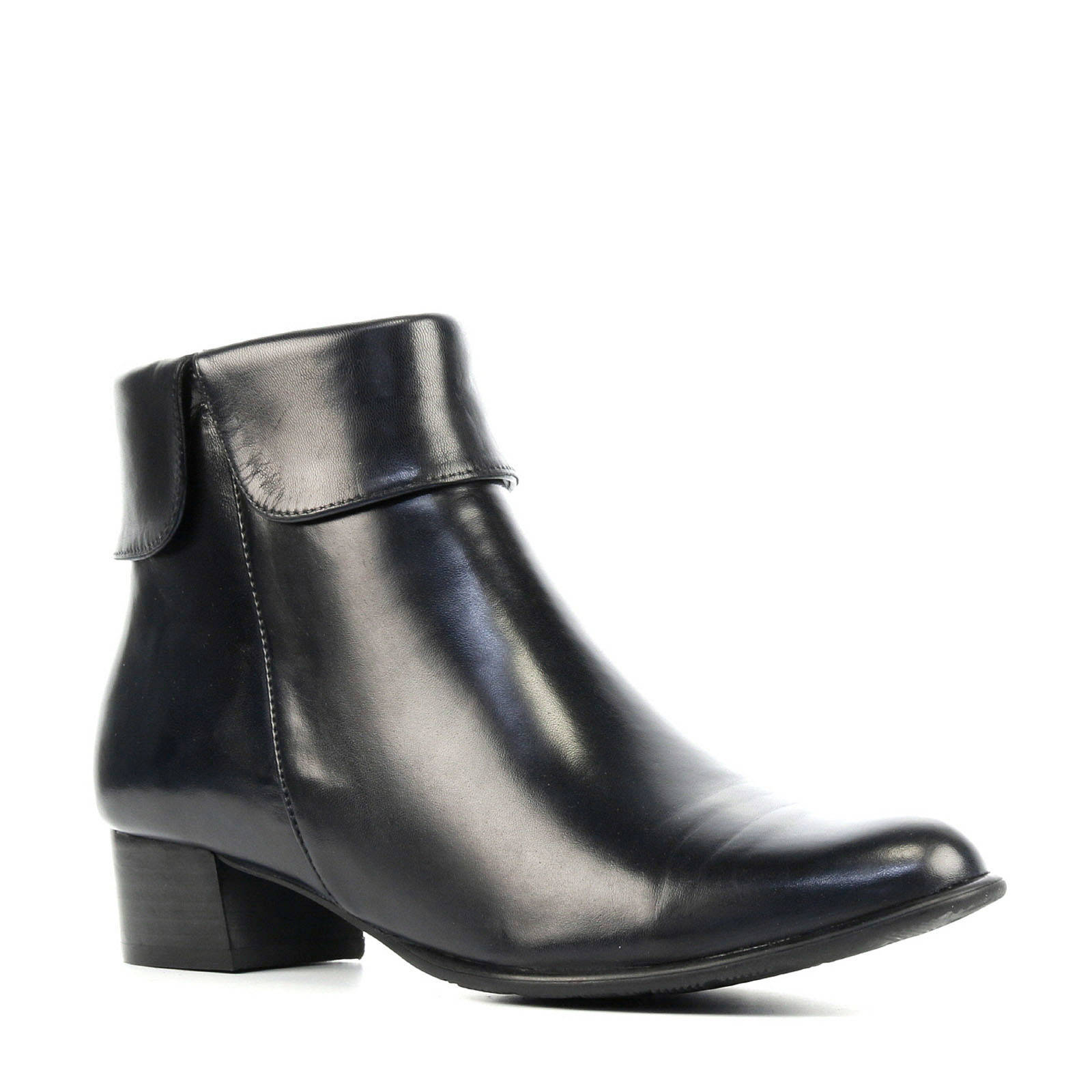 Everybody by BZ Moda 49146 leren enkellaarzen blauw | wehkamp