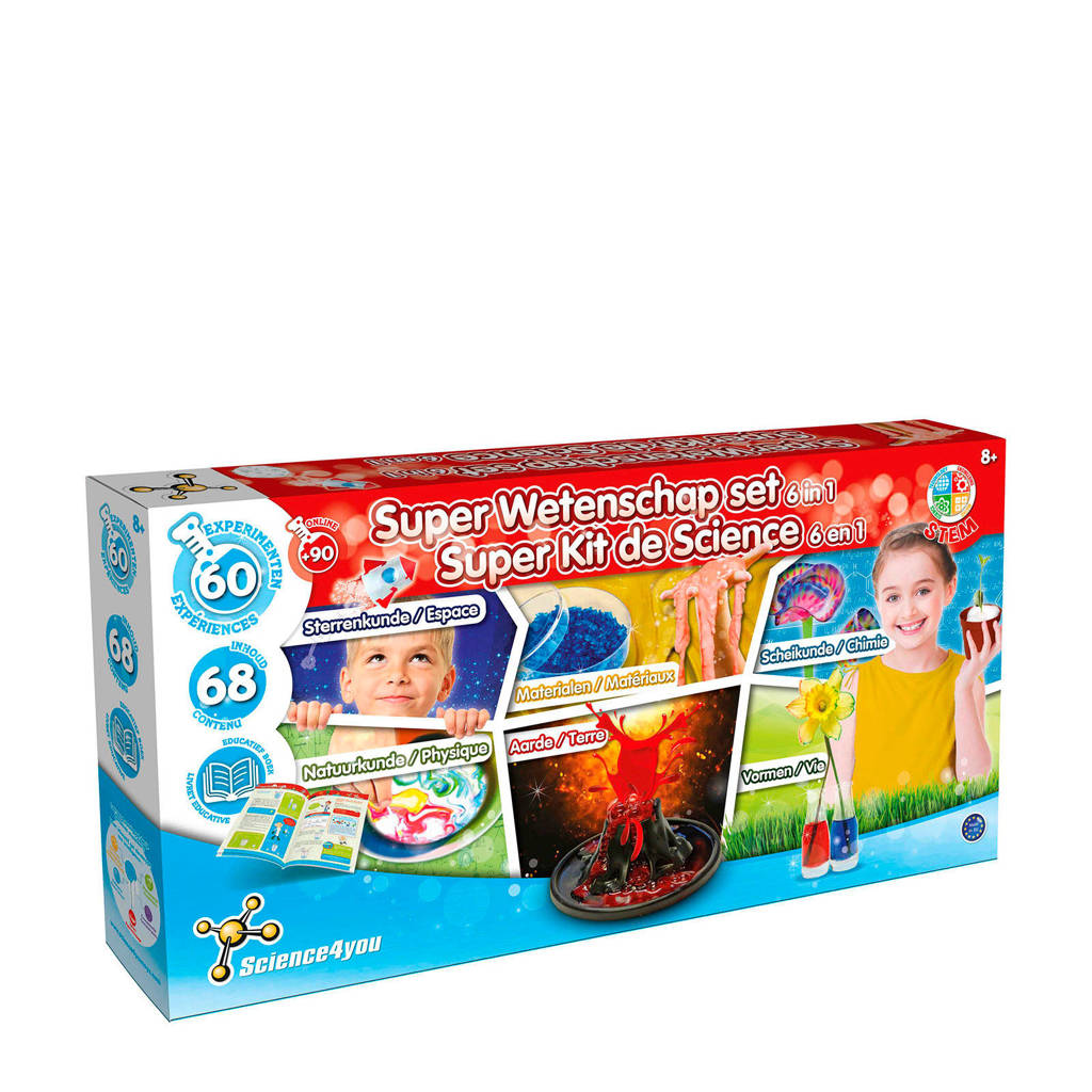 Science4You Super Wetenschap set 6 in 1