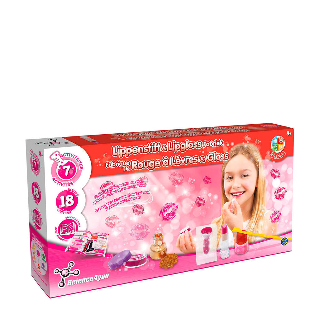 Science4You Lipstick & Lip gloss fabriek superset