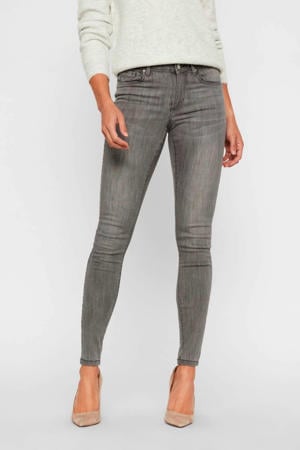 high waist skinny jeans grijs