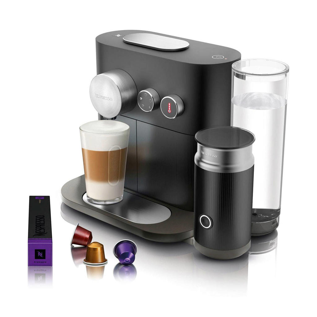 Krups Expert & Milk OffBlack XN6018 nespresso machine wehkamp