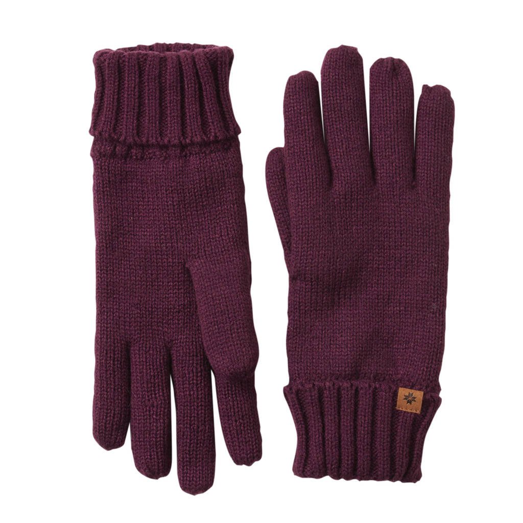 Sarlini handschoenen donkerrood, Donkerrood