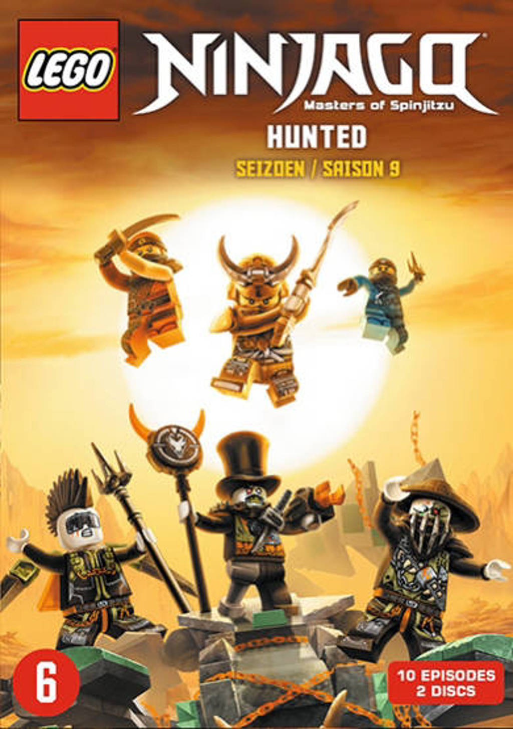 Lego ninjago masters of spinjitzu - Seizoen 9 (DVD)