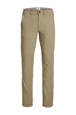 JEANS INTELLIGENCE slim fit chino camel
