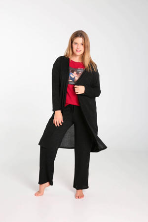 loungevest zwart