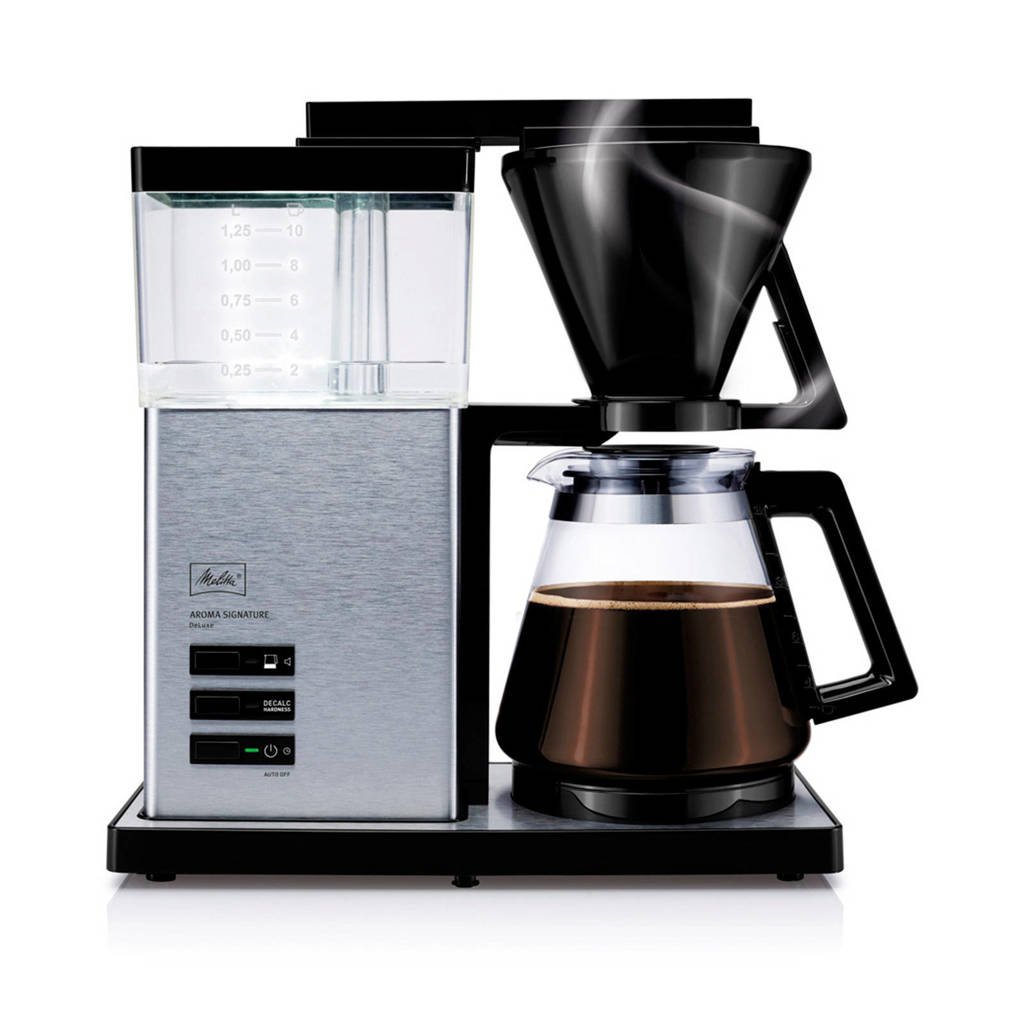 Melitta Aroma Signature Deluxe koffiezetapparaat, RVS