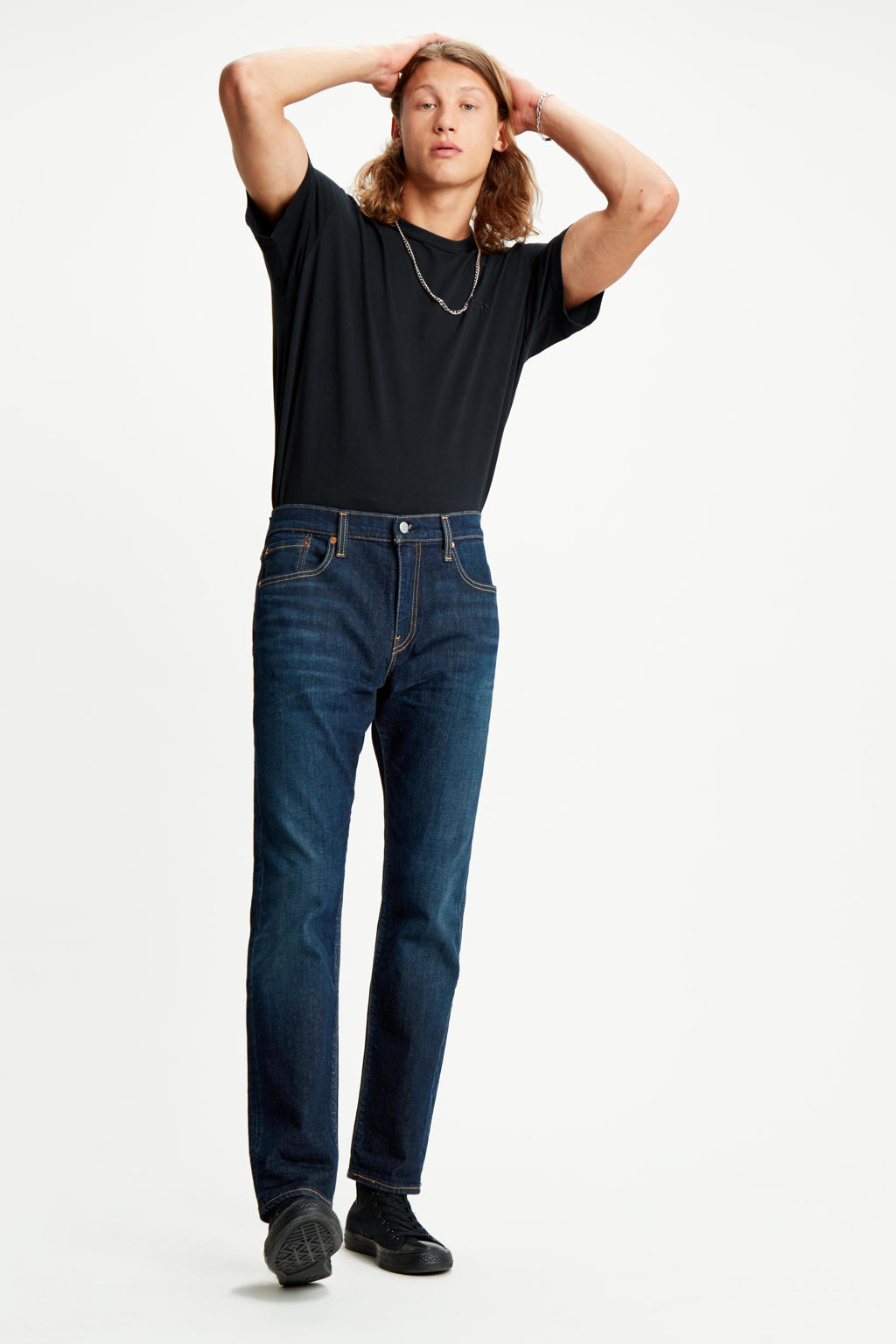 Levi's 502 tapered fit jeans biologia