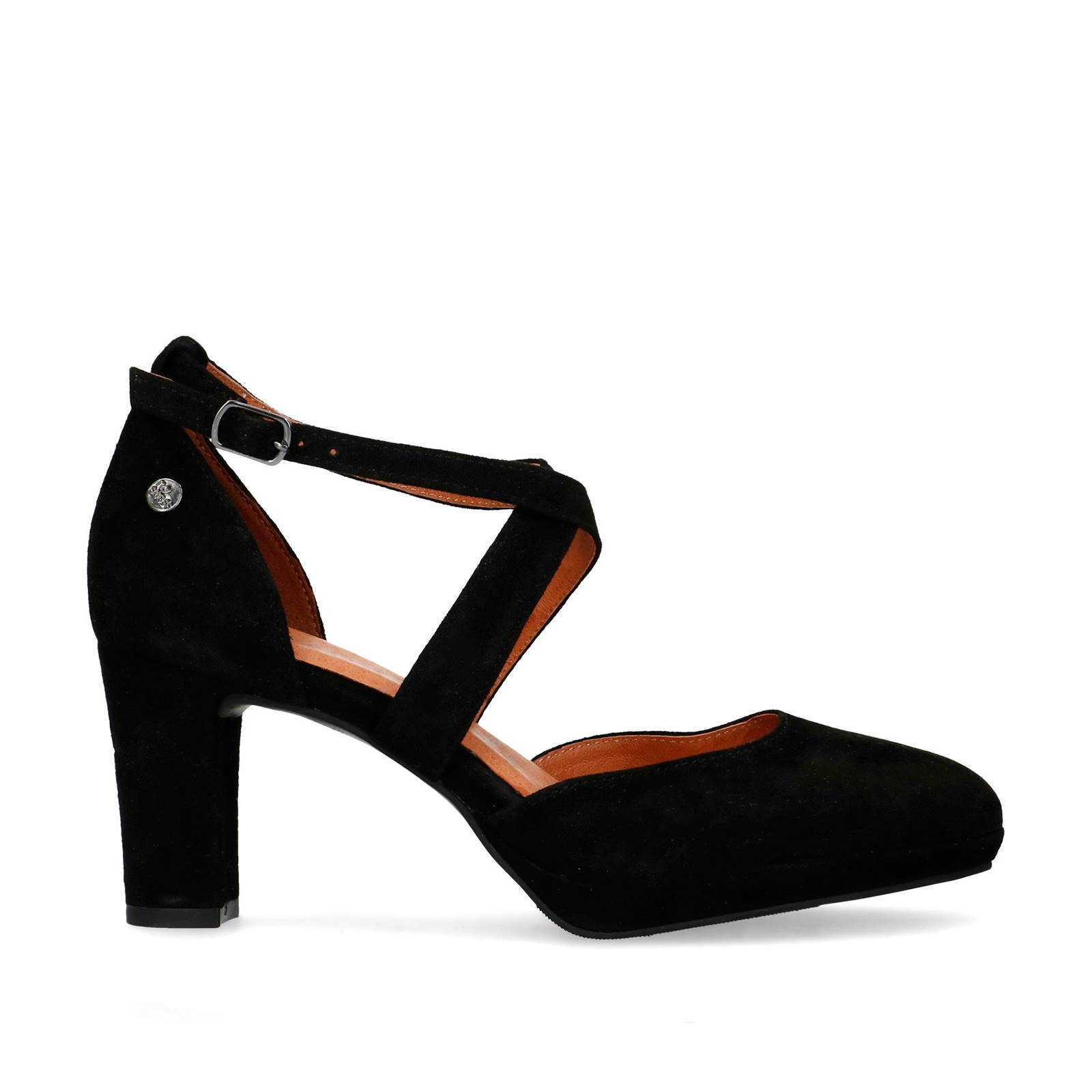No Stress suède pumps zwart | wehkamp