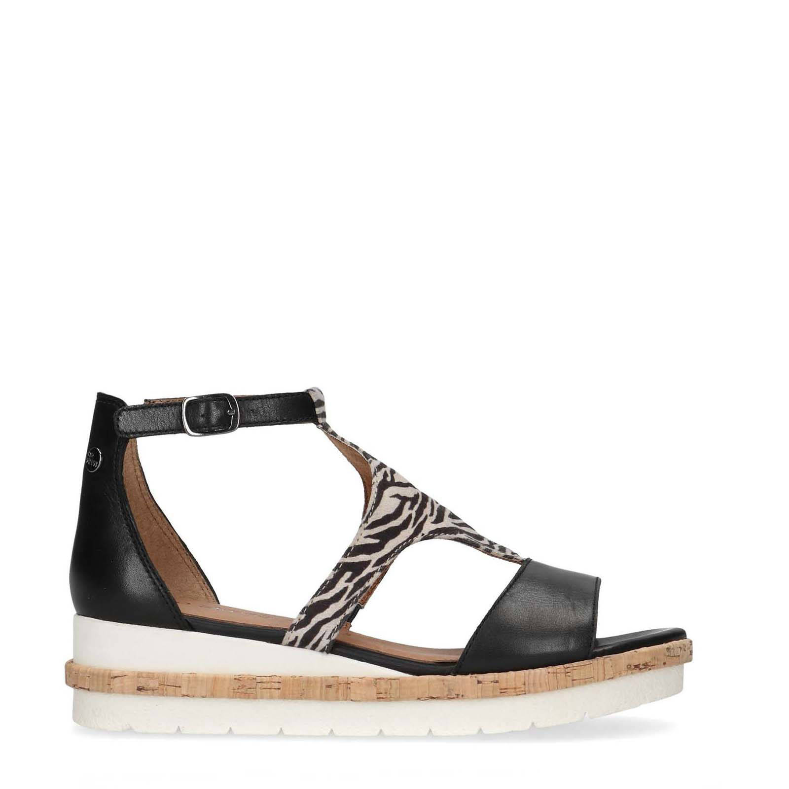 Manfield Dames Suède zwarte sleehakken - Schoenen.nl