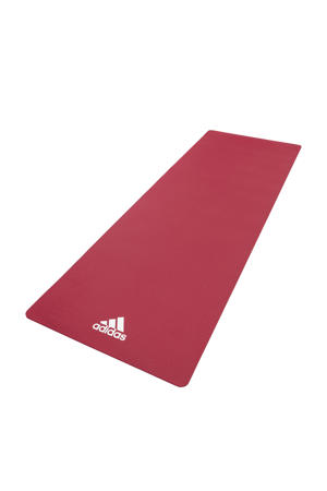 yogamat 8mm rood