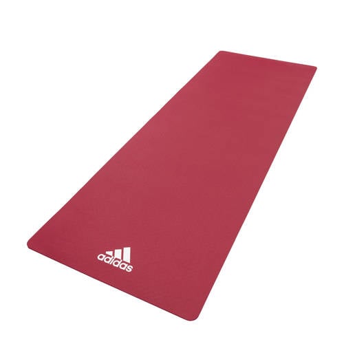 Wehkamp adidas yogamat 8mm rood aanbieding