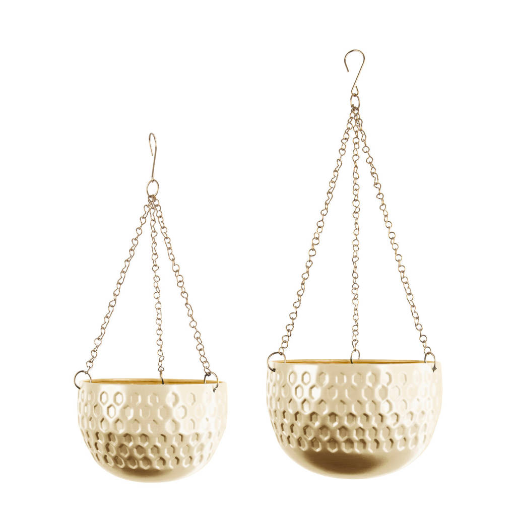 pt, bloempot Staunch (set van 2), Goud