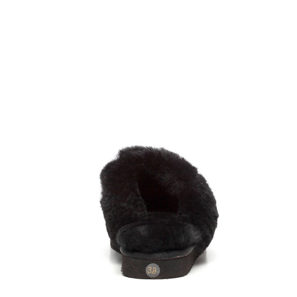 Hush Puppies Annie Mocassin Suède Dames Grijze Slippers