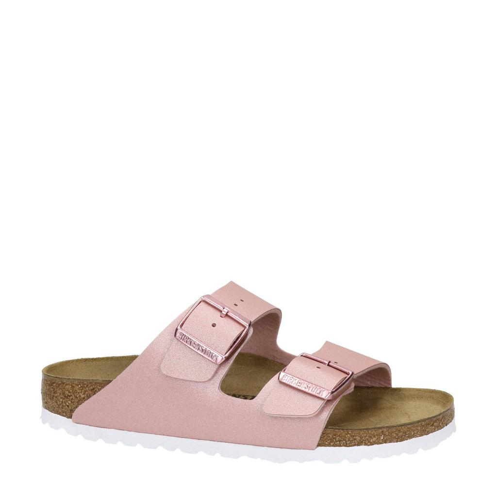 Birkenstock slippers roze