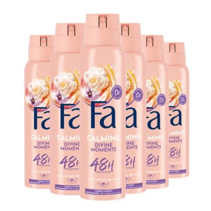 Divine Moments deodorant spray - 6 x 150 ml - voordeelverpakking