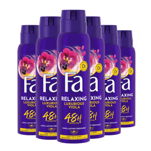 Luxurious Moments deodorant spray - 6 x 150 ml - voordeelverpakking