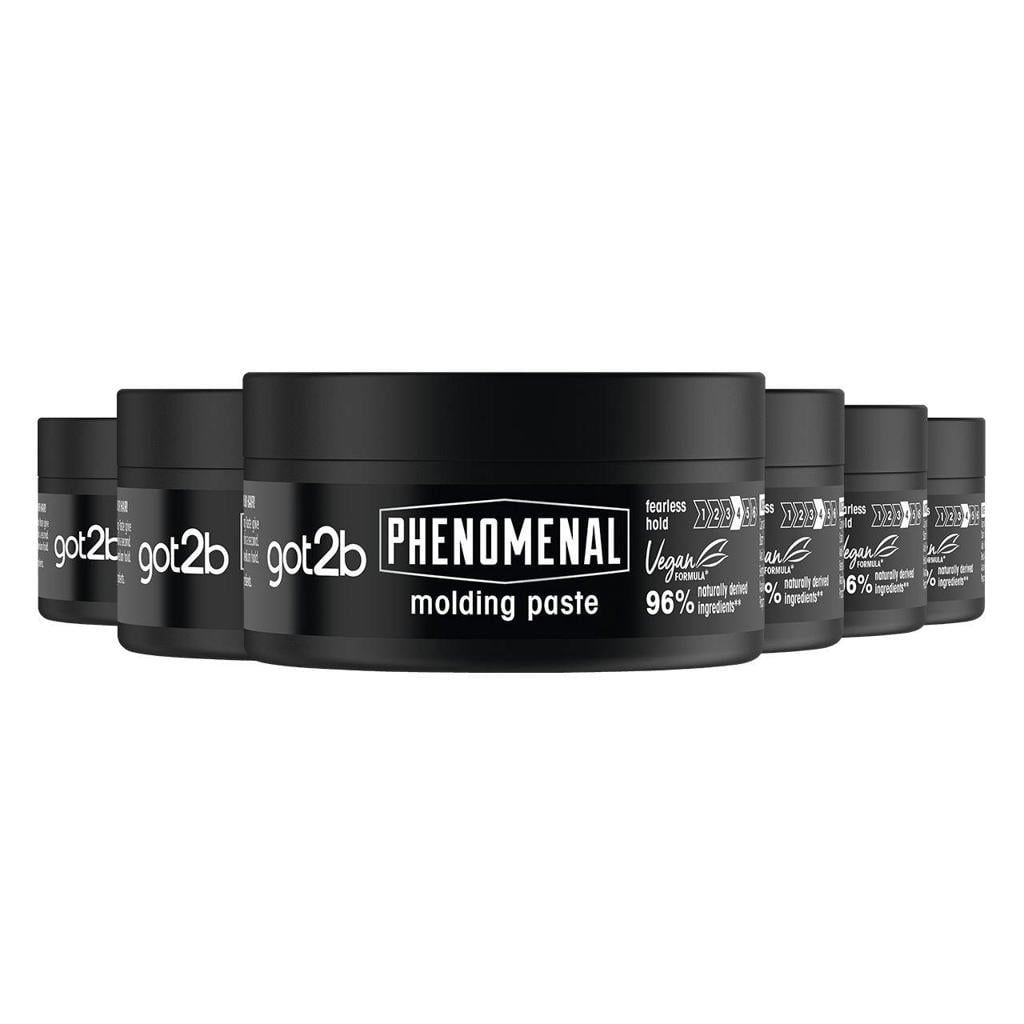 Schwarzkopf Got2b Gentleman Molding Paste - 6 x 100 ml voordeelverpakking