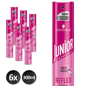 Hairspray  Ultra Reflex Shine - 6x 300 ml multiverpakking
