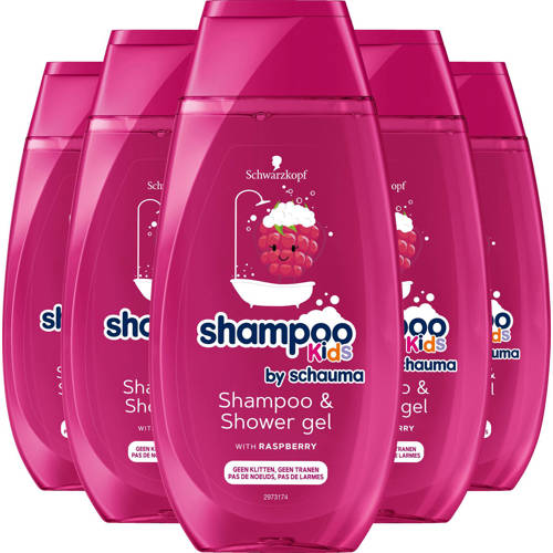 Wehkamp Schwarzkopf Kids Girls Fee shampoo - 6 x 250 ml - voordeelverpakking aanbieding