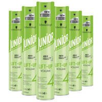 Schwarzkopf Junior Hairspray Ultra Lift-Up Volume - 6x 300 ml multiverpakking