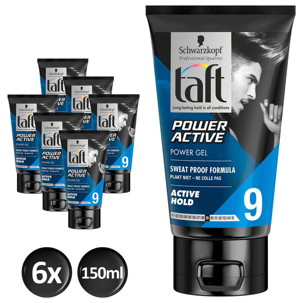 Schwarzkopf Taft Styling Power Active gel - 6x 150ml multiverpakking
